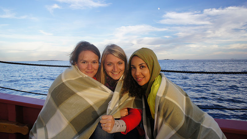 Blankets required! - Schooner Fame Salem