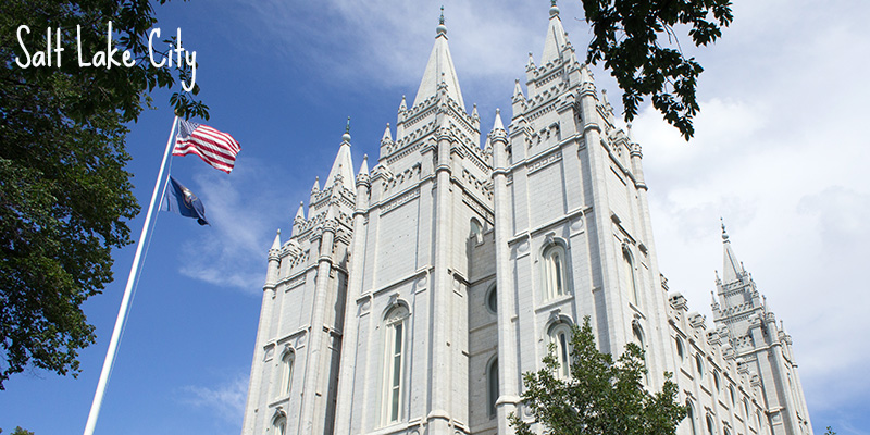 Salt Lake City, église des mormons