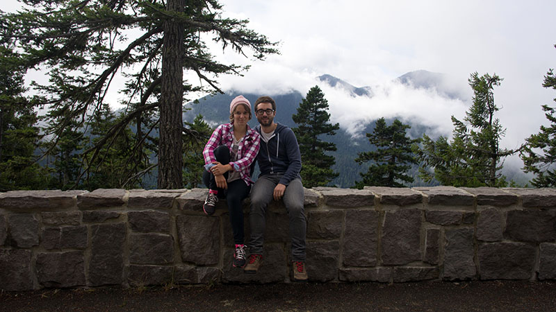 Mathilde et Manu - Hurricane Ridge - Olympic National Park