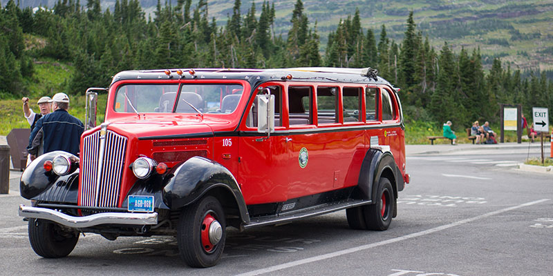 Bus - Glacier National Park