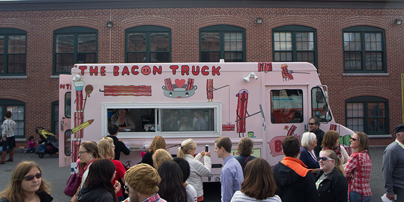Bacon Truck - Sowa open market Boston