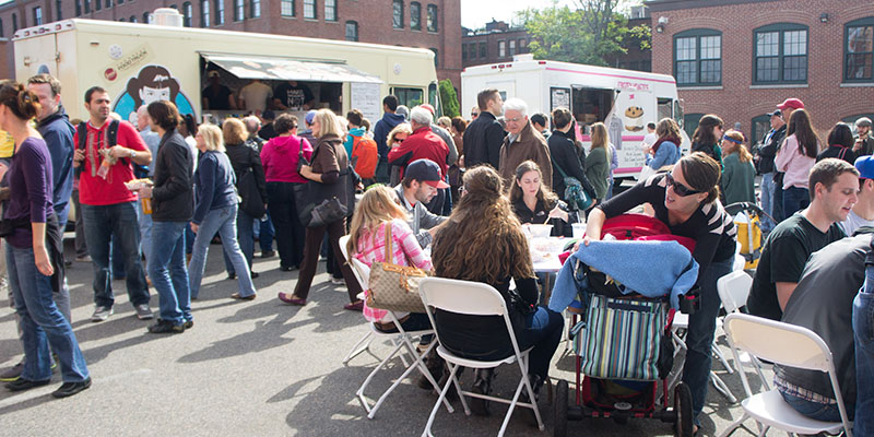 tables - Sowa Food truck Market Boston