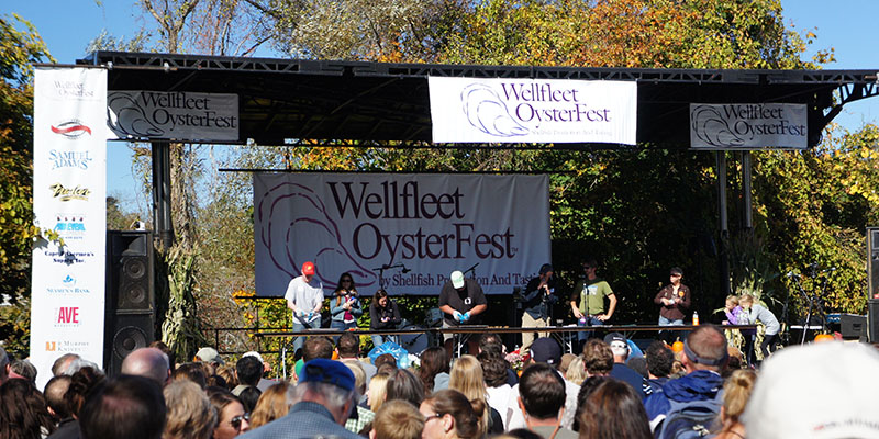 Oyster Fest WellFleet, Cape Cod - Sucker contest