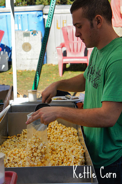 Oyster Fest WellFleet, Cape Cod - Kettle Corn