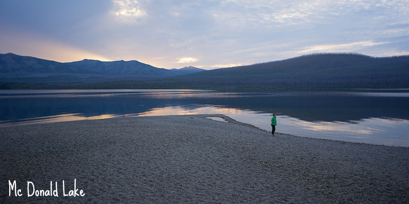 Mc Donald Lake - Glacier National Park