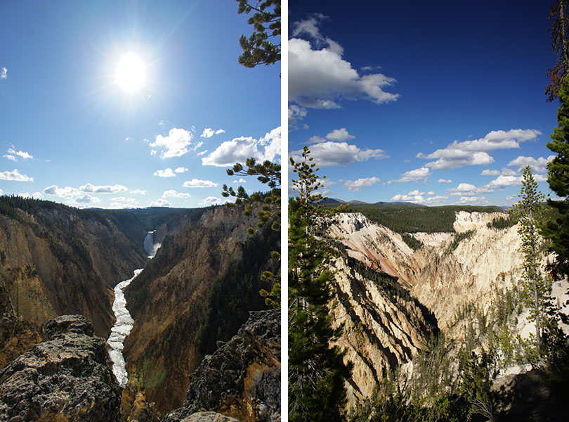 Grand canyon de Yellowstone - Yellowstone National Park