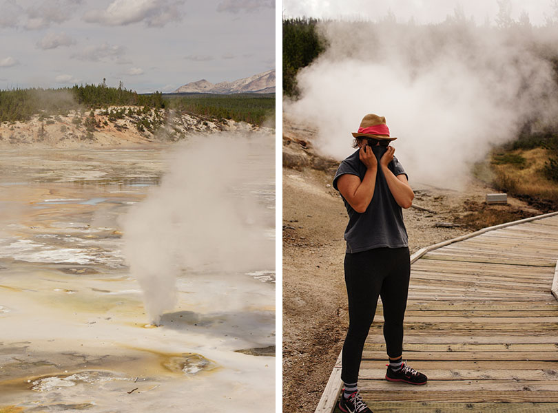 Fumerolles - Yellowstone National Park 1