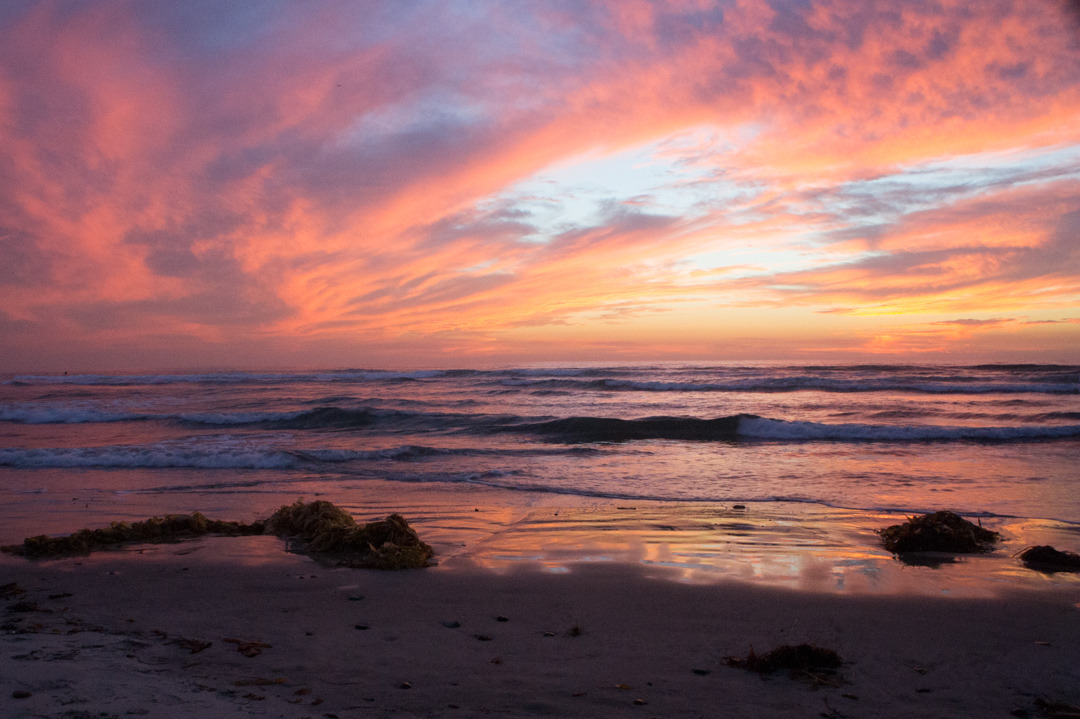 Dramatic sunsets over the Pacific Ocean | Le blog de Mathilde