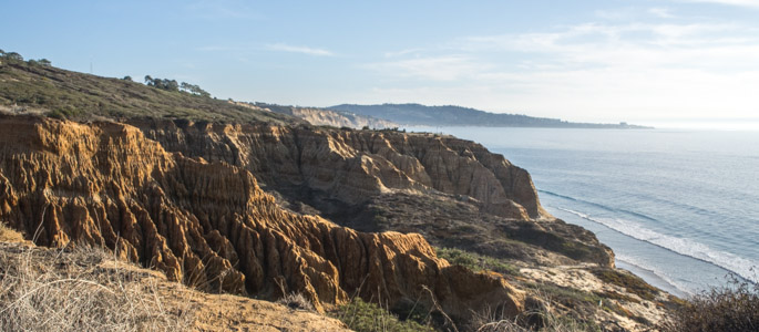 Torrey Pines State Reserve - San Diego, Del Mar, Californie - Cliff