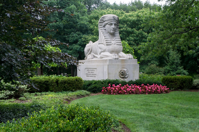 Sphynx - Mount Auburn Cemetery