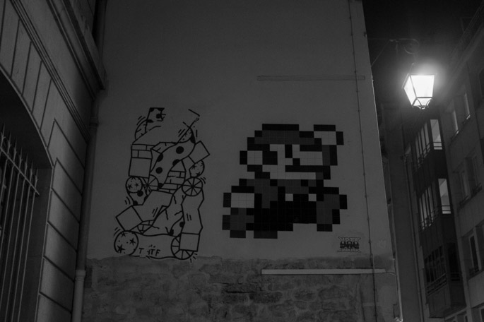 Graffitis Paris