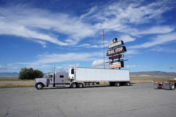 Truck dans l'Idaho