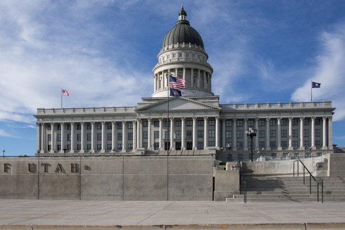 Le capitole de l'utah - Salt Lake City