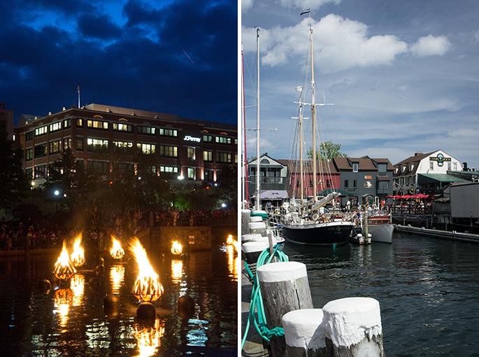 Waterfire, Providence et Newport, Rhode Island