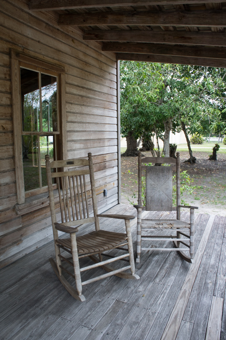 Koreshan state historic park - Floride - chaises à bascule spooky