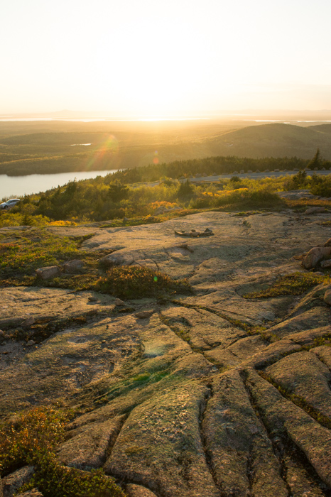 Sunset Acadia National Park