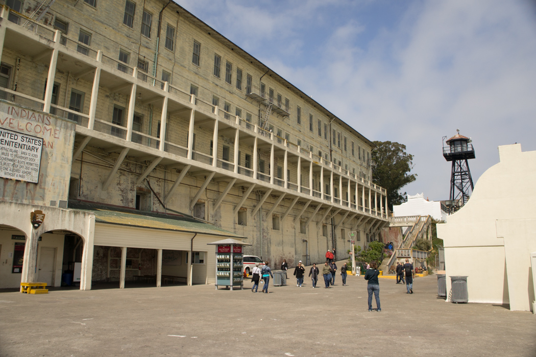 Arrivée à Alcatraz, débarquement du ferry - San Francisco