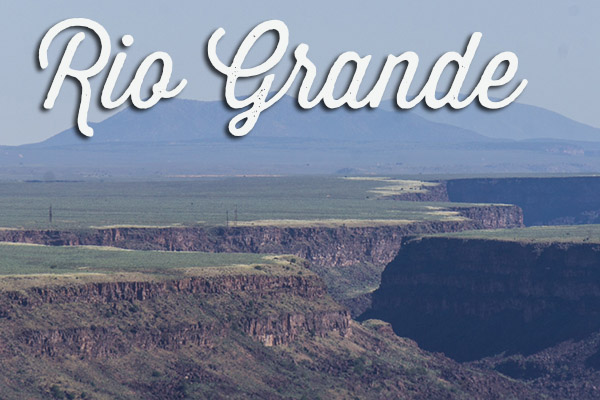 La Vallée du Rio Grande au Nouveau Mexique