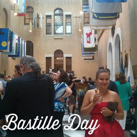 bastille day à Boston - Mathilde