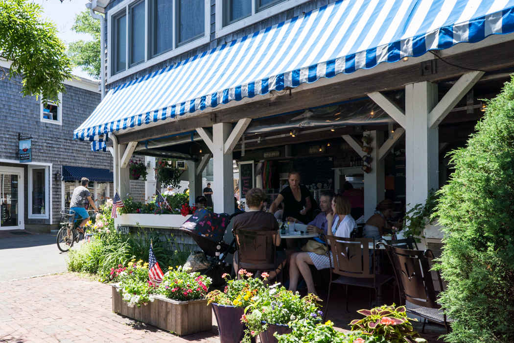 Among the Flowers Cafe Edgartown Martha's Vineyard