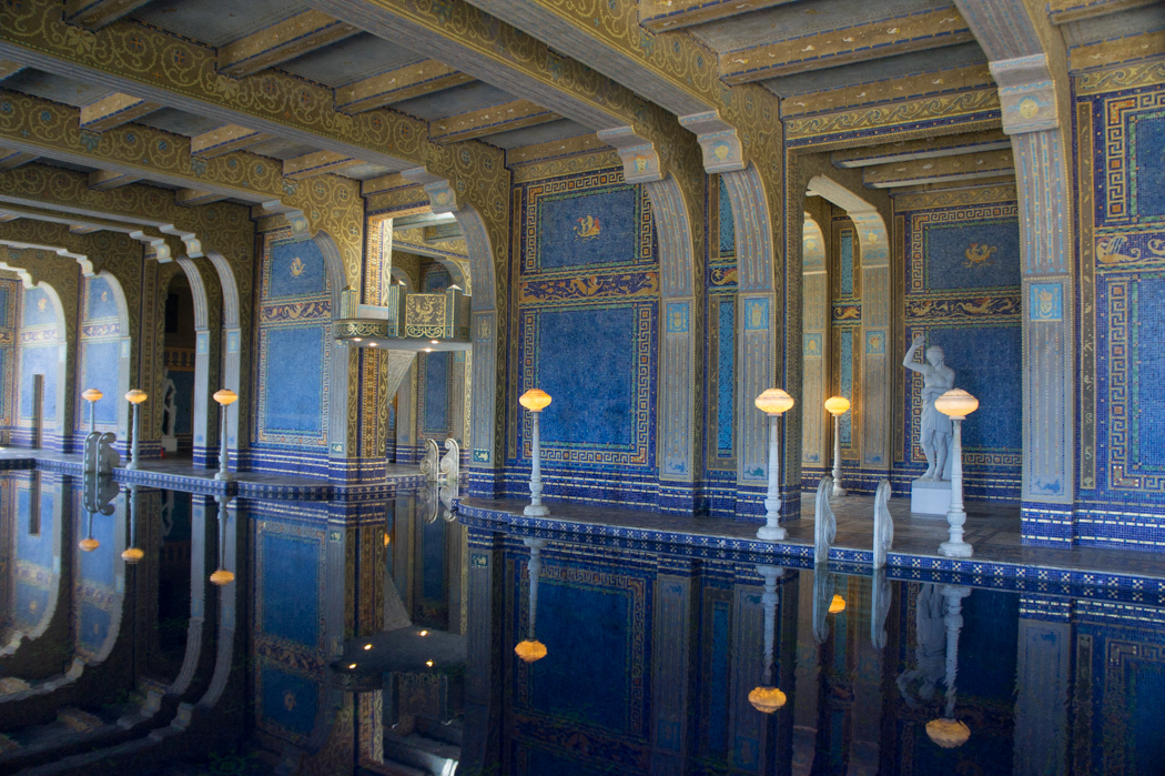 La piscine romaine - Roman Pool - Hearst Castle - Californie