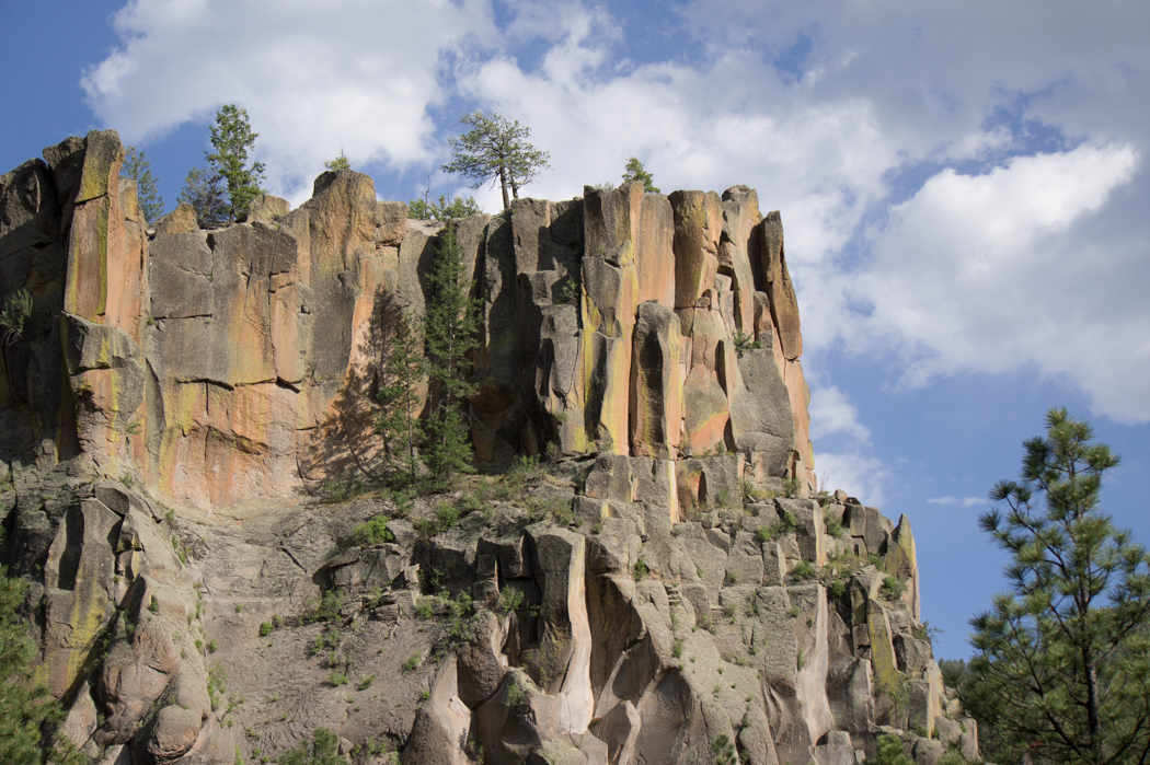 Jemez Mountain Trail - Nouveau Mexique - Battleship Rock