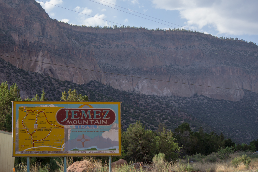 Jemez Mountain Trail - Nouveau Mexique - sign