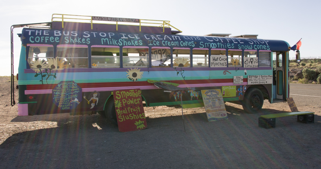 Le Rio Grande au Nouveau Mexique bus