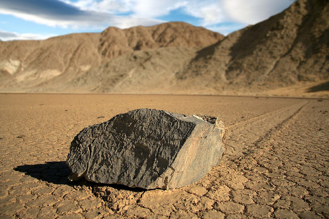 James Gordon Sailing Stones, Racetrack Playa, Death Valley, California