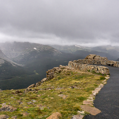 road trip sud ouest américain la route dans les nuages Rocky Mountain National Park Colorado