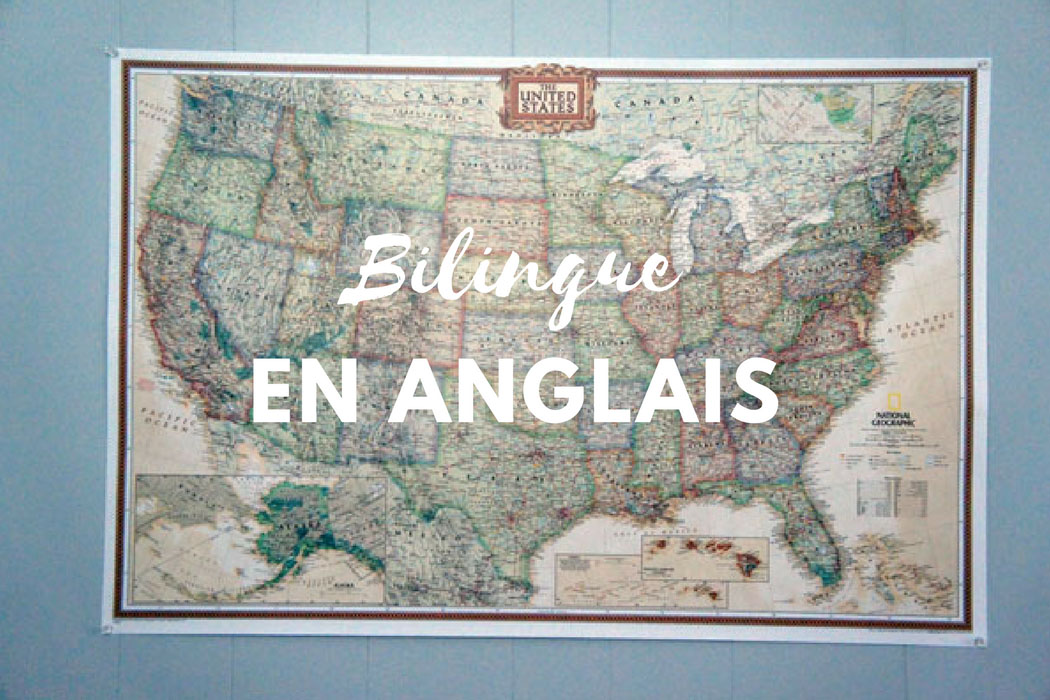 Bilingue en anglais