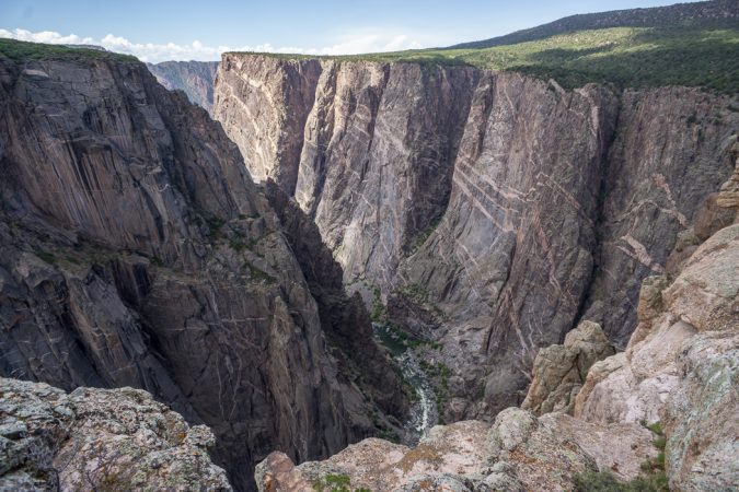 Black Canyon of the Gunnison - National Park - Colorado - road trip Etats-Unis - Gorge