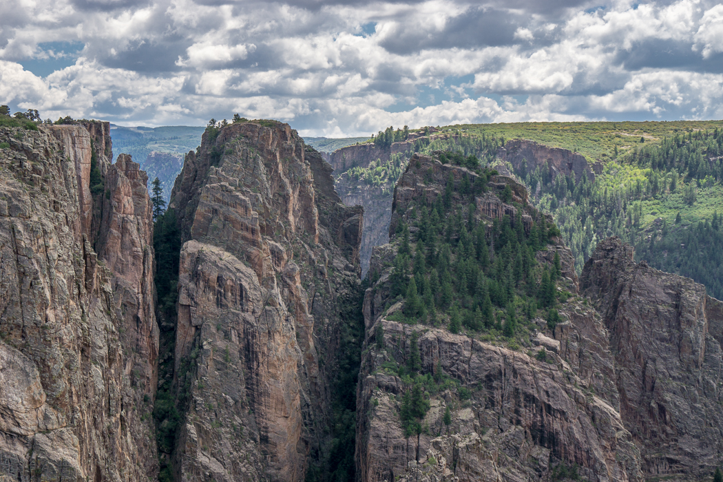 Black Canyon of the Gunnison - National Park - Colorado - road trip Etats-Unis - Big Island