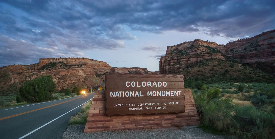 Colorado National Monument - entrée