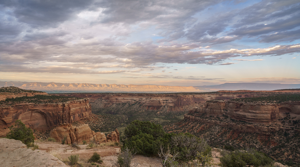 Colorado National Monument - en haut de la mesa