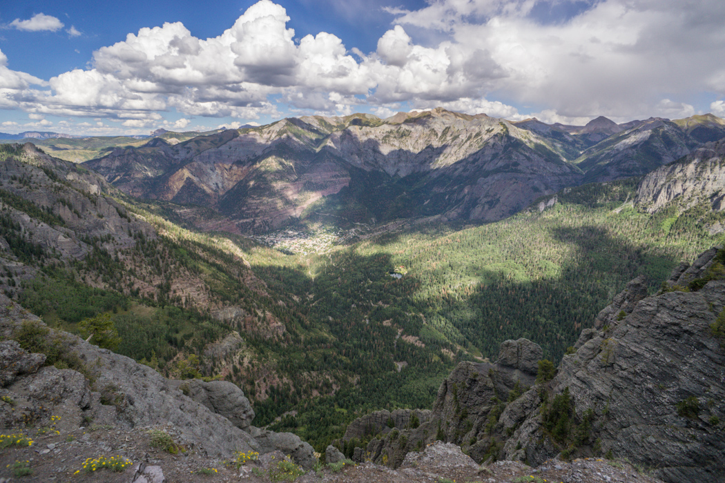 Colorado road trip - vue d'ouray