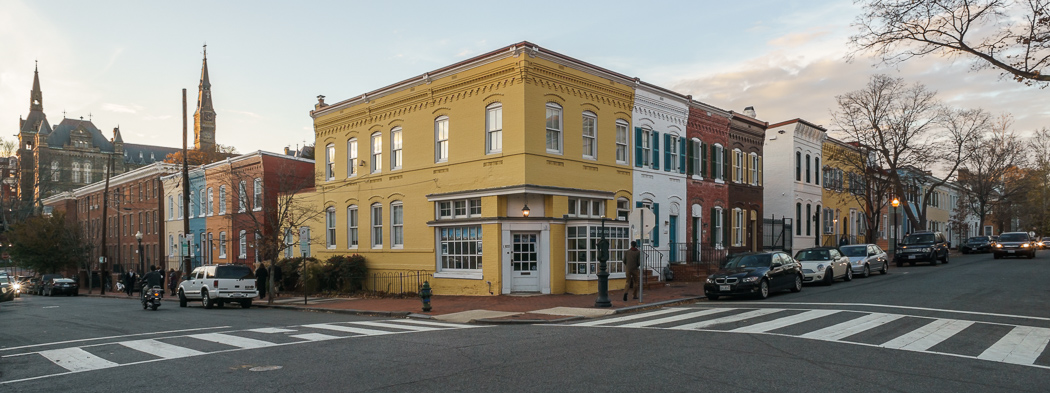 washington-dc georgetown corner