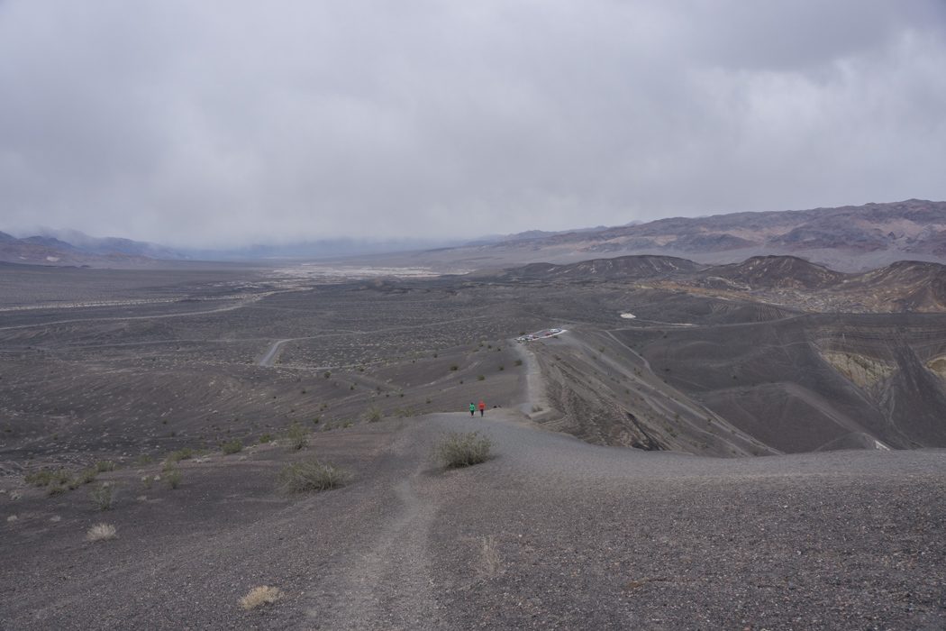 death valley california - cratère