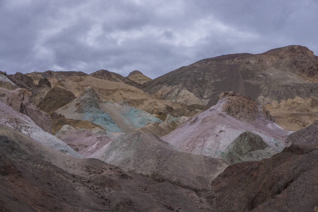 death valley california - Painted Artist Palette