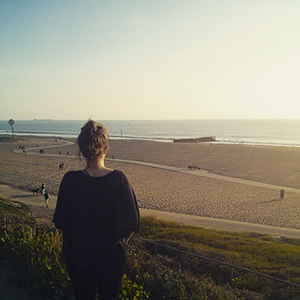 Los Angeles - vue sur la plage // www.maathiildee.com