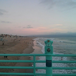 manhattan beach coucher de soleil - Los Angeles - www.maathiildee.com