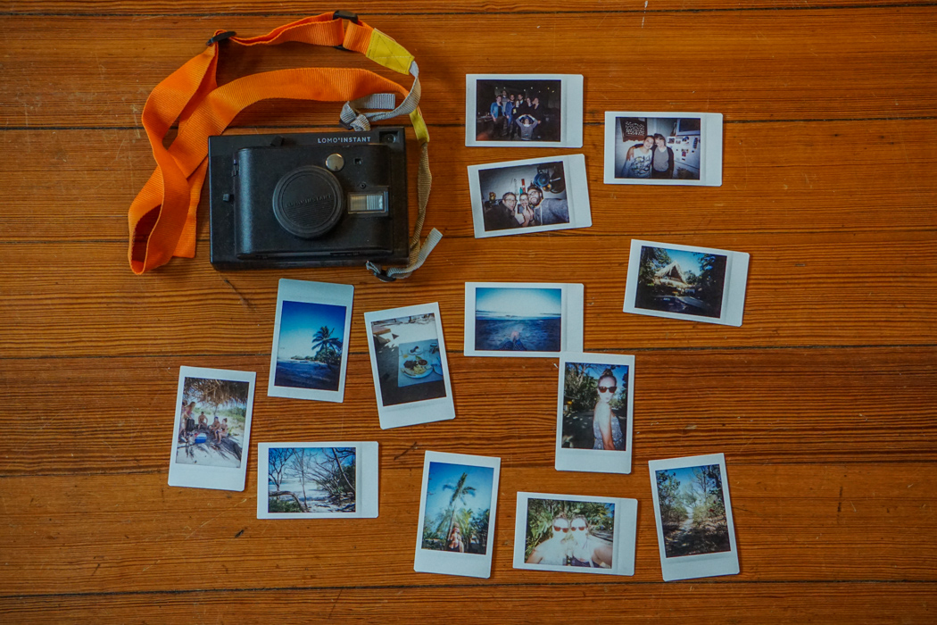 Commencez à prendre des photos alors que l'appareil photo Polaroid