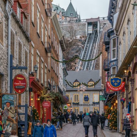 Visite de la ville de Quebec - funiculaire