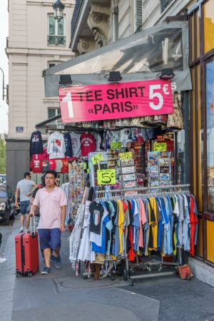 Vacances en France - tee shirt Paris