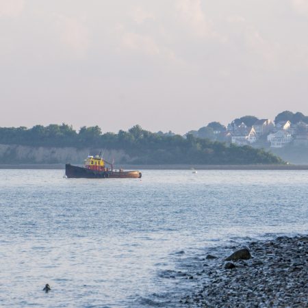 Camping peddocks island boston-bateau