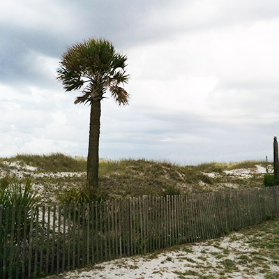 Tybee Island avant la tempête 1