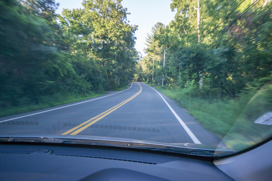 Sur la route de Nouvelle Angleterre