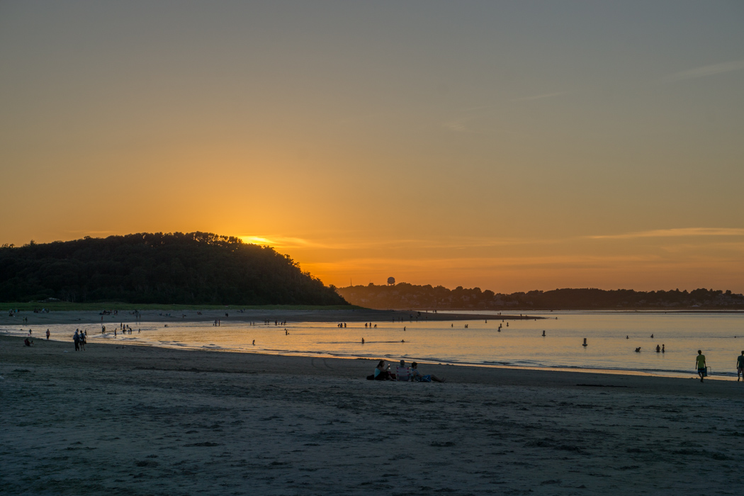 Coucher de soleil Crane Beach