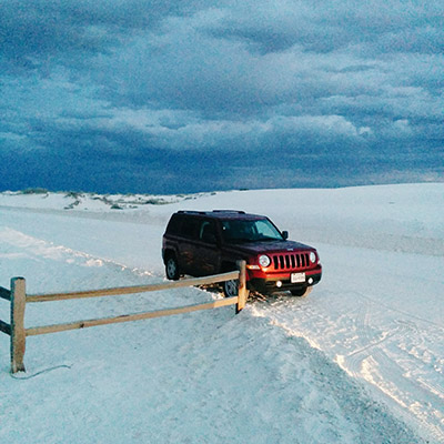 les dunes blanches nouveau mexique