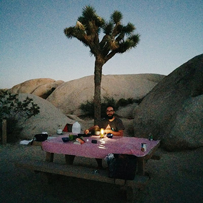 Camping Joshua tree